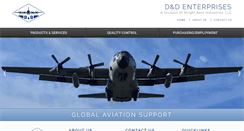 Desktop Screenshot of dd-aviation.com